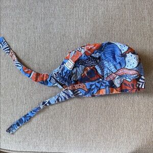 Blue Sky Multicolor Pixie scrub cap